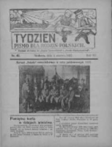 Tydzień: pismo dla rodzin polskich: dodatek niedzielny do "Gazety Szamotulskiej" i "Gazety Międzychodzkiej" 1927.06.05 R.3 Nr22