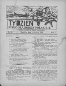 Tydzień: pismo dla rodzin polskich: dodatek niedzielny do "Gazety Szamotulskiej" 1930.06.08 R.5 Nr23