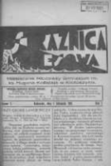 Strażnica Kresowa: miesięcznik młodzieży Gimnazjum im. ks. Hugona Kołłątaja w Krotoszynie 1931.11.01 R.1 Nr7