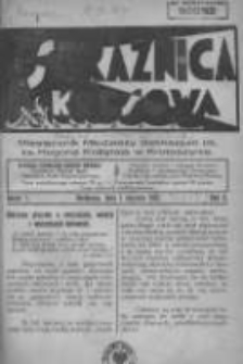 Strażnica Kresowa: miesięcznik młodzieży Gimnazjum im. ks. Hugona Kołłątaja w Krotoszynie 1932.01.01 R.2 Nr1