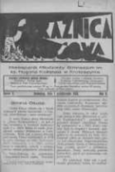 Strażnica Kresowa: miesięcznik młodzieży Gimnazjum im. ks. Hugona Kołłątaja w Krotoszynie 1932.10.01 R.2 Nr8