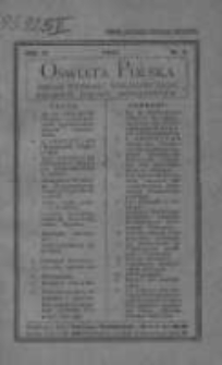 Oświata Polska: organ Wydziału Wykonawczego Polskich Towarzystw Oświatowych 1927 R.4 Nr4