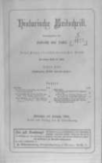 Historische Zeitschrift. 1888 Band 24(60) Heft 1-3