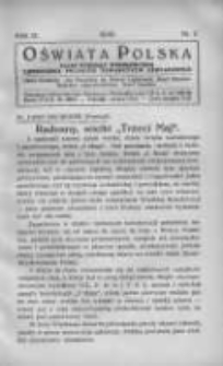 Oświata Polska: organ Wydziału Wykonawczego Zjednoczenia Polskich Towarzystw Oświatowych 1932 R.9 Nr2