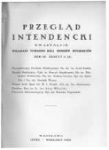 Przegląd Intendencki. 1928 R.3 zeszyt 3(11)