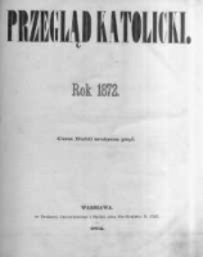 Przegląd Katolicki. 1872.01.04 R.10 nr1