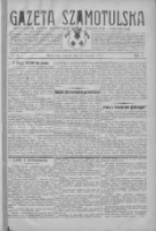 Gazeta Szamotulska: niezależne pismo narodowe, społeczne i polityczne 1931.01.13 R.10 Nr6