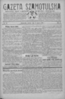 Gazeta Szamotulska: niezależne pismo narodowe, społeczne i polityczne 1931.03.21 R.10 Nr34