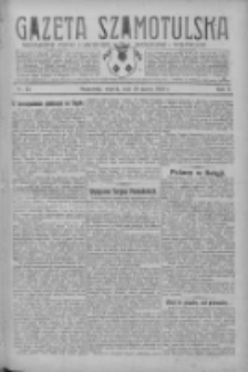 Gazeta Szamotulska: niezależne pismo narodowe, społeczne i polityczne 1931.03.23 R.10 Nr35