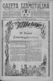 Gazeta Szamotulska: niezależne pismo narodowe, społeczne i polityczne 1931.04.04 R.10 Nr40