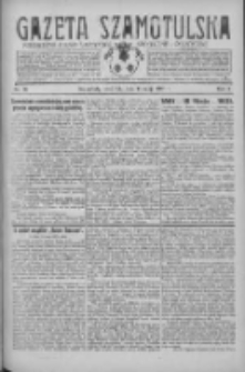 Gazeta Szamotulska: niezależne pismo narodowe, społeczne i polityczne 1931.05.14 R.10 Nr56