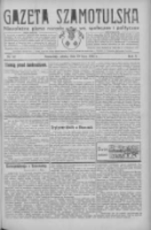 Gazeta Szamotulska: niezależne pismo narodowe, społeczne i polityczne 1931.07.18 R.10 Nr82