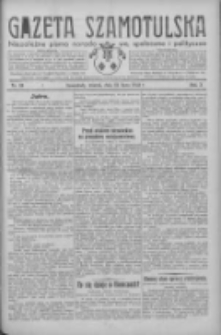 Gazeta Szamotulska: niezależne pismo narodowe, społeczne i polityczne 1931.07.21 R.10 Nr83