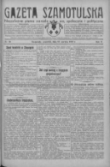 Gazeta Szamotulska: niezależne pismo narodowe, społeczne i polityczne 1931.06.18 R.10 Nr70