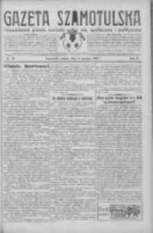 Gazeta Szamotulska: niezależne pismo narodowe, społeczne i polityczne 1931.08.08 R.10 Nr91