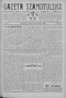Gazeta Szamotulska: niezależne pismo narodowe, społeczne i polityczne 1931.08.27 R.10 Nr99