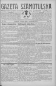 Gazeta Szamotulska: niezależne pismo narodowe, społeczne i polityczne 1931.10.08 R.10 Nr117