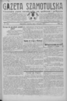 Gazeta Szamotulska: niezależne pismo narodowe, społeczne i polityczne 1931.11.05 R.10 Nr129