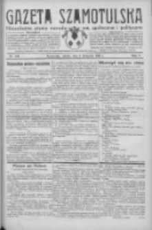 Gazeta Szamotulska: niezależne pismo narodowe, społeczne i polityczne 1931.11.07 R.10 Nr130