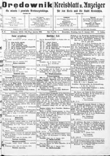 Orędownik dla Miasta i Powiatu Krotoszyńskiego 1919.01.18 R.71 Nr8