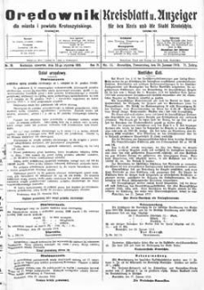 Orędownik dla Miasta i Powiatu Krotoszyńskiego 1919.01.30 R.71 Nr13