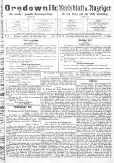 Orędownik dla Miasta i Powiatu Krotoszyńskiego 1919.02.13 R.71 Nr19