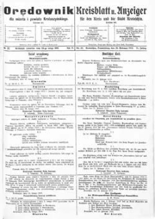 Orędownik dla Miasta i Powiatu Krotoszyńskiego 1919.02.20 R.71 Nr22
