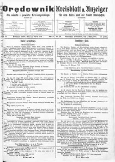 Orędownik dla Miasta i Powiatu Krotoszyńskiego 1919.03.01 R.71 Nr26