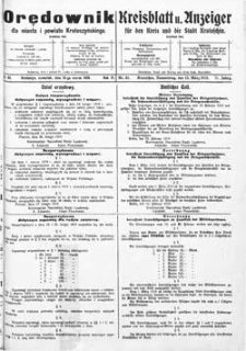 Orędownik dla Miasta i Powiatu Krotoszyńskiego 1919.03.13 R.71 Nr31