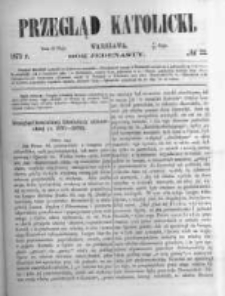 Przegląd Katolicki. 1873.05.29 R.11 nr22