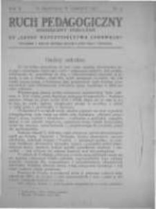 Ruch Pedagogiczny. 1913 R.2 nr6
