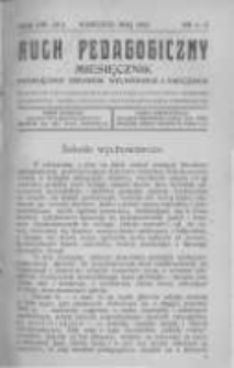 Ruch Pedagogiczny. 1921 R.8(10) nr4-5