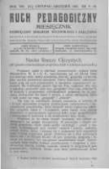 Ruch Pedagogiczny. 1921 R.8(10) nr9-10