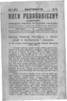 Ruch Pedagogiczny. 1923 R.10(12) nr7-8