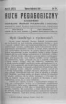 Ruch Pedagogiczny. 1924 R.11(13) nr3-4