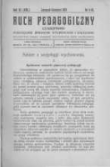 Ruch Pedagogiczny. 1924 R.11(13) nr9-10