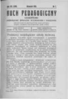 Ruch Pedagogiczny. 1925 R.12(14) nr7