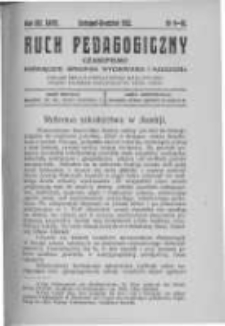 Ruch Pedagogiczny. 1925 R.12(14) nr9-10