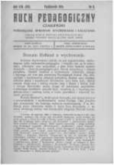 Ruch Pedagogiczny. 1926 R.13(15) nr8