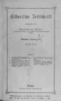 Historische Zeitschrift. 1874 Band 31 Heft 1-2