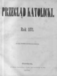 Przegląd Katolicki. 1871.01.05 R.9 nr1