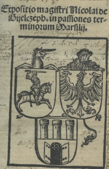 Expositio magistri Nicolai de Gijelczeph in passiones terminorum Marsilij