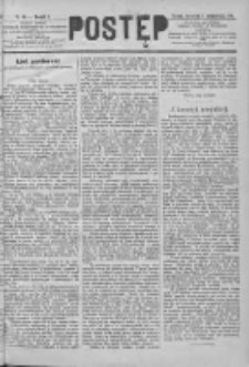 Postęp 1890.10.09 R.1 Nr86