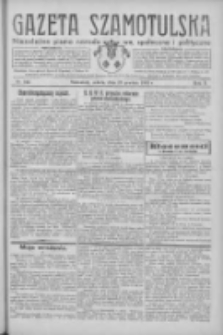 Gazeta Szamotulska: niezależne pismo narodowe, społeczne i polityczne 1931.12.12 R.10 Nr145