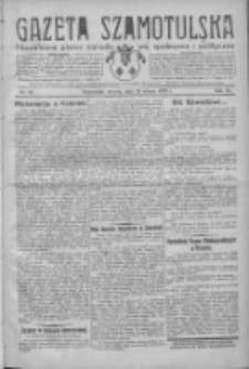 Gazeta Szamotulska: niezależne pismo narodowe, społeczne i polityczne 1932.02.23 R.11 Nr21