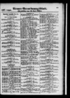 Armee-Verordnungsblatt. Verlustlisten 1915.04.26 Ausgabe 467