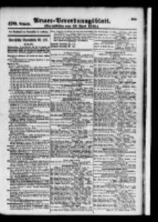 Armee-Verordnungsblatt. Verlustlisten 1915.04.29 Ausgabe 470