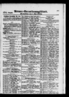Armee-Verordnungsblatt. Verlustlisten 1915.05.01 Ausgabe 474