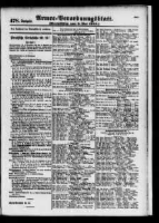 Armee-Verordnungsblatt. Verlustlisten 1915.05.06 Ausgabe 478