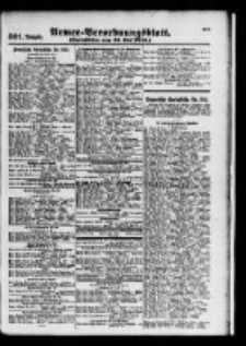 Armee-Verordnungsblatt. Verlustlisten 1915.05.22 Ausgabe 501